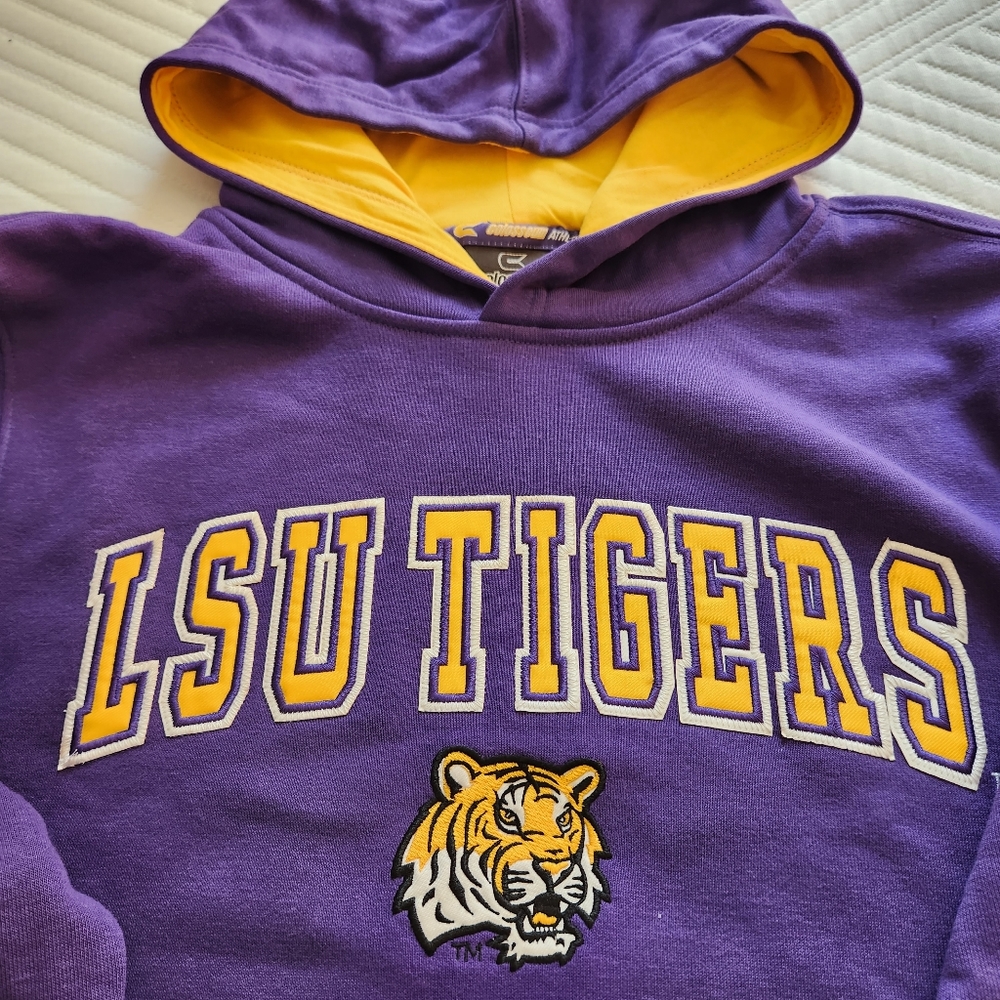 Youth L LSU Pull-over Hoodie